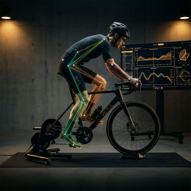 Bike fitting analiza z Retül sistemom